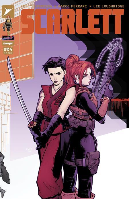 Scarlett #4 (of 5) Cvr C Inc 1:10 Gleb Melnikov Connecting Var Image Comics Comic Book