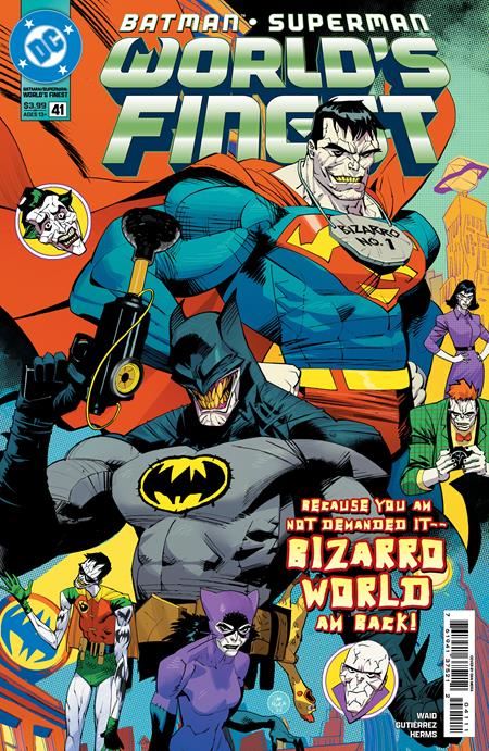 BATMAN SUPERMAN WORLDS FINEST #41 CVR A DAN MORA  DC Comics Comic Book 2025