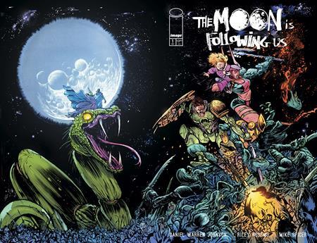 The Moon Is Following Us #1 (of 10) Cvr B Daniel Warren Johnson & Mike Spicer Wraparound Var Image Comics Comic Book