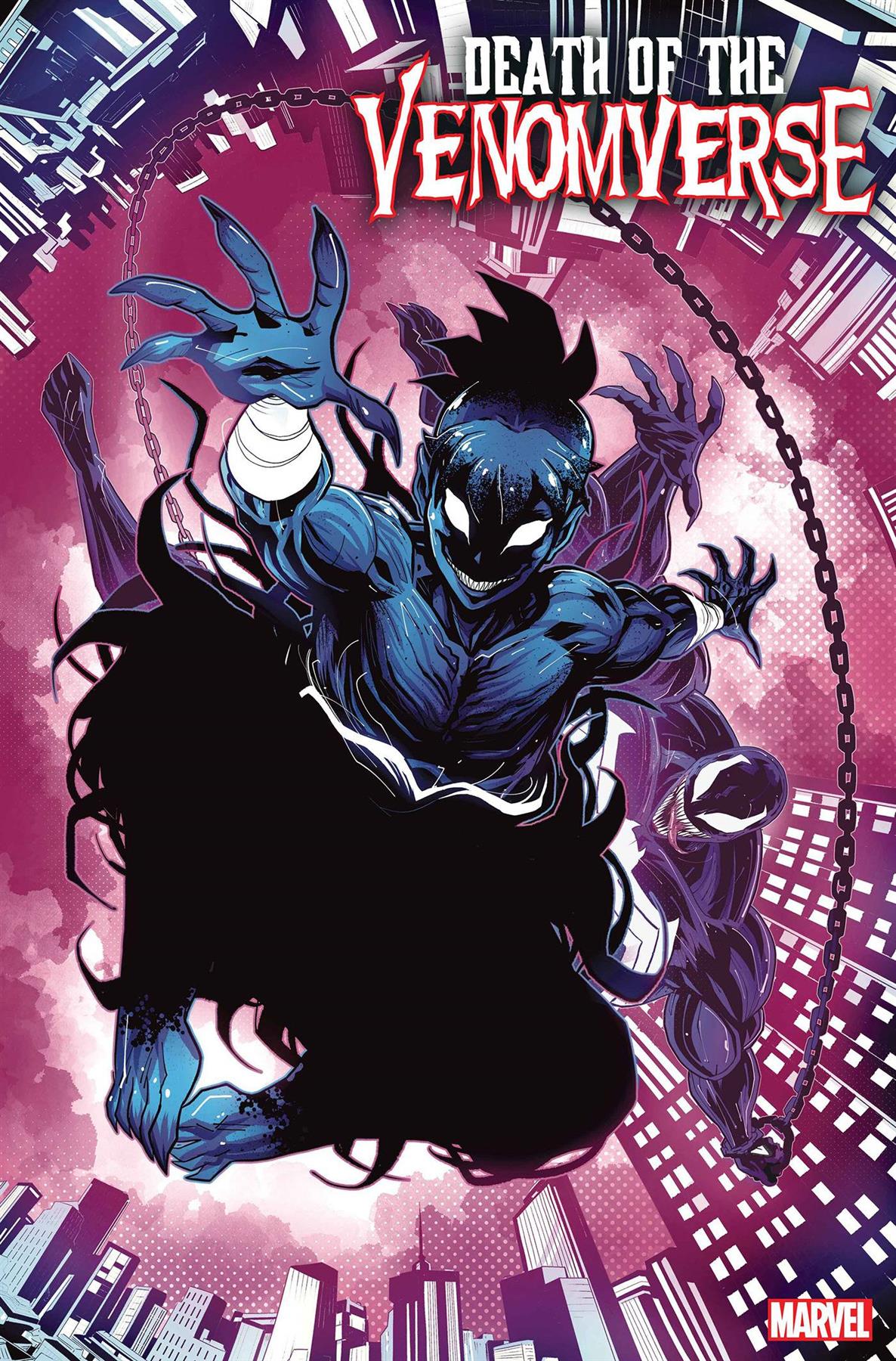 Death Of Venomverse #2 (Luciano Vecchio Venom Boy Var) Marvel Prh Comic Book 2023