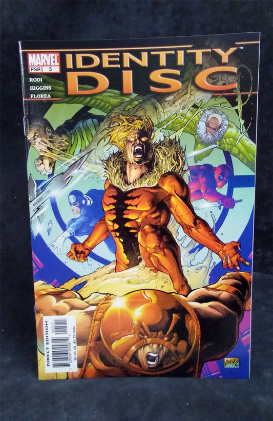 Identity Disc #5 2004 Marvel Comics Comic Book