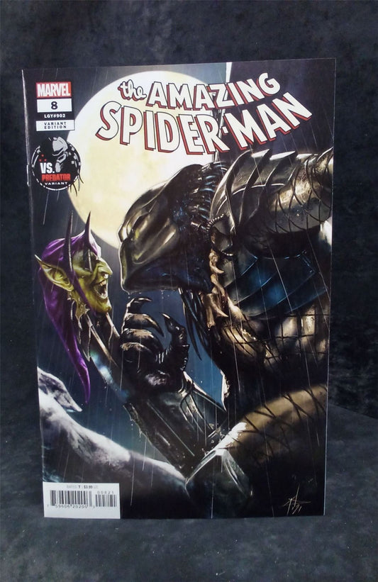 The Amazing Spider-Man #8 Dell'Otto Cover 2022 Marvel Comics Comic Book