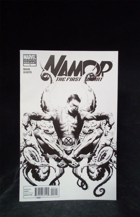 Namor: The First Mutant #1 Second Print Cover 2010 Marvel Comics Comic Book