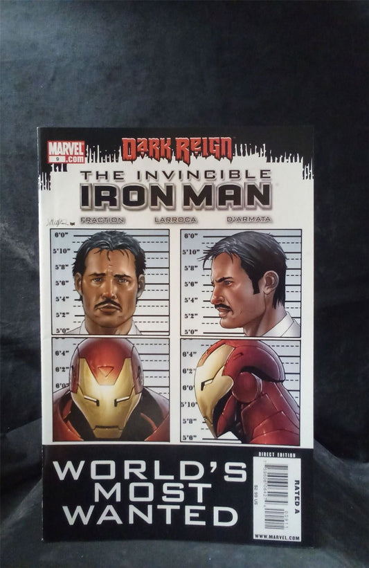 Invincible Iron Man #9 2009 Marvel Comics Comic Book
