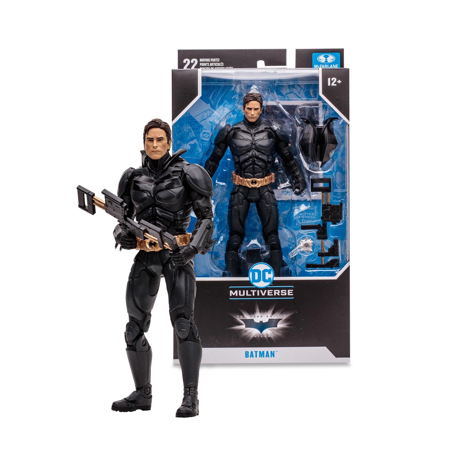 Dc Multiverse Theatrical Tdk 7in Skydive Batman Action Figure McFarlane