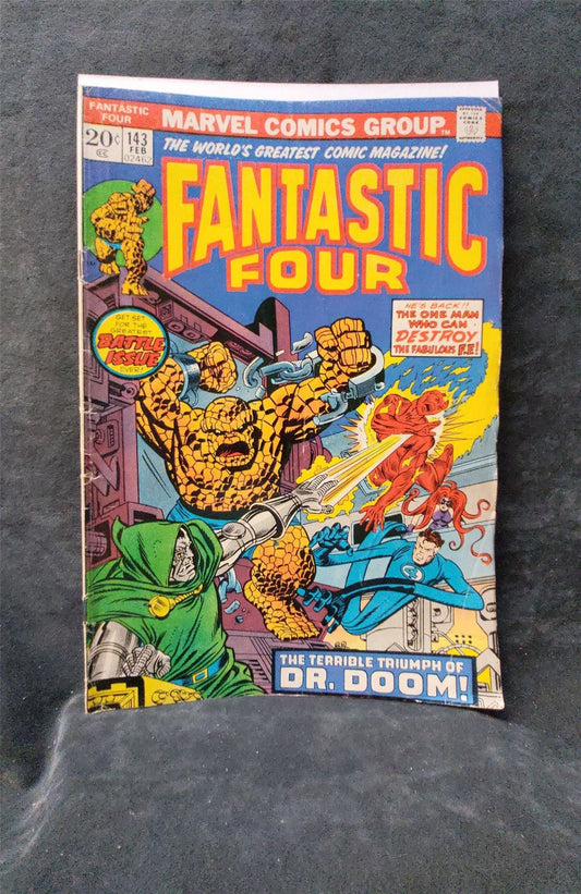 Fantastic Four #143 1974 marvel Comic Book