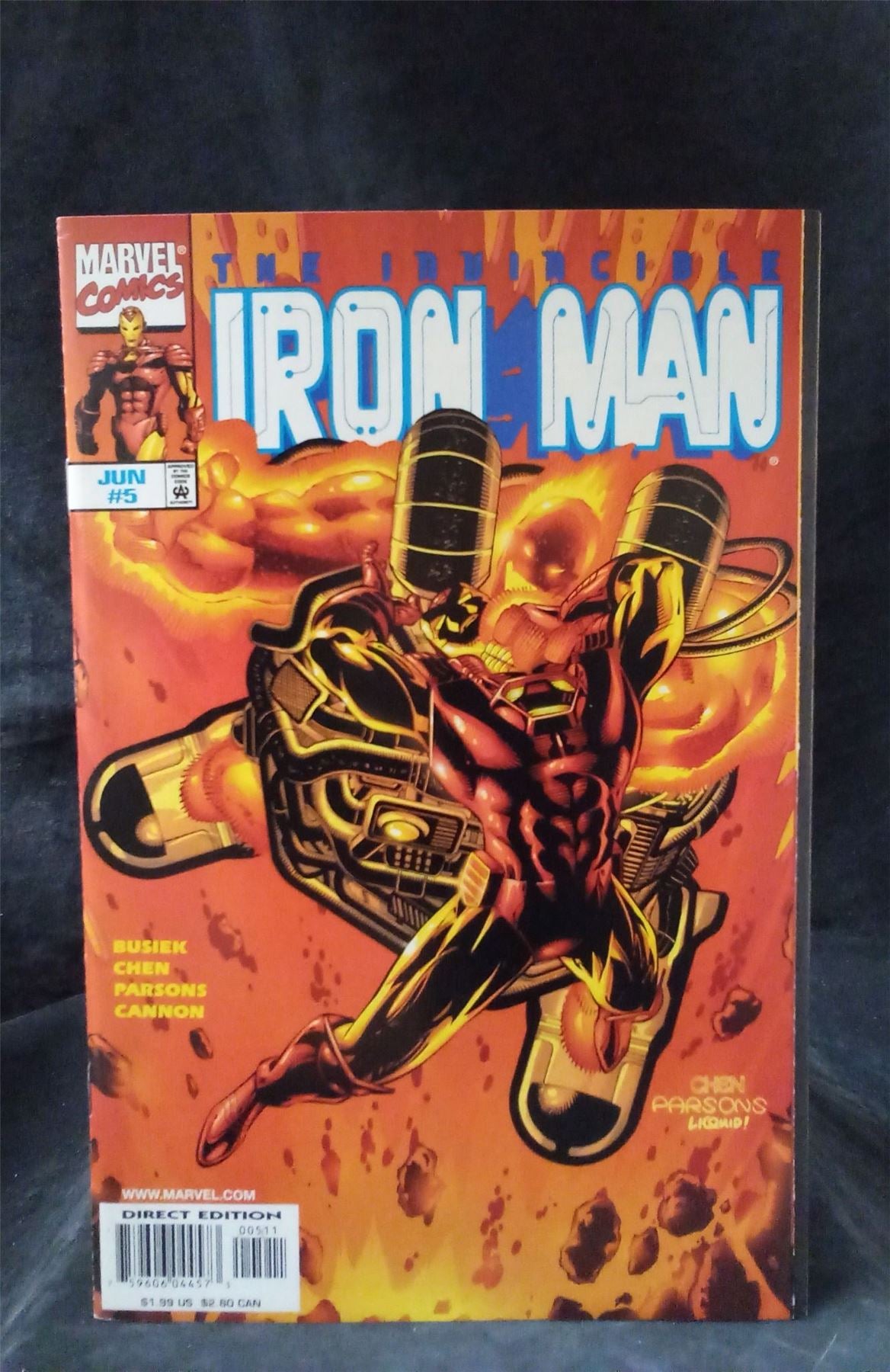 Iron Man #5 1998 Marvel Comics Comic Book