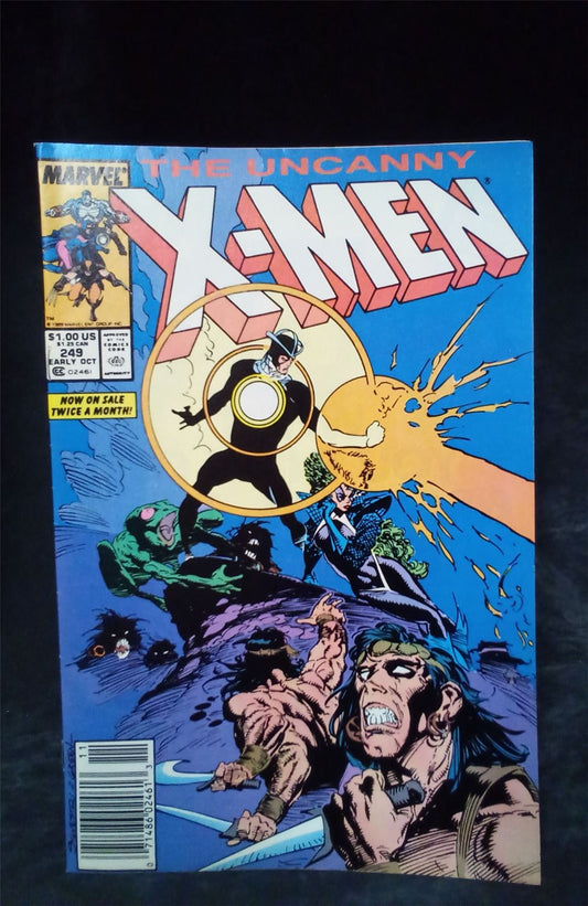 The Uncanny X-Men #249 1989 Marvel Comics Comic Book