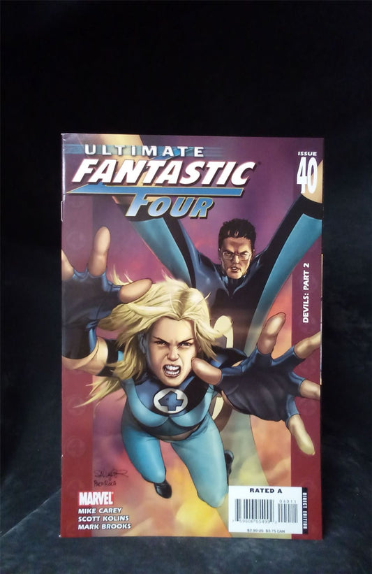 Ultimate Fantastic Four #40 Direct Edition 2007 Marvel Comics Comic Book