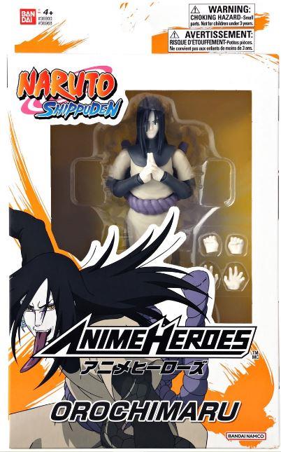Naruto Anime Heroes Action Figure Wave 2 Orochimaru by Bandai Namco