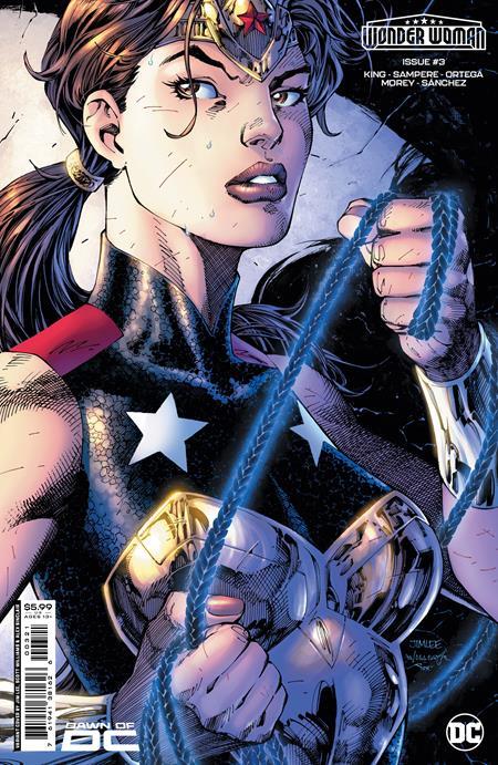 Wonder Woman #3 Cvr B Jim Lee Card Stock Var DC Comics Comic Book