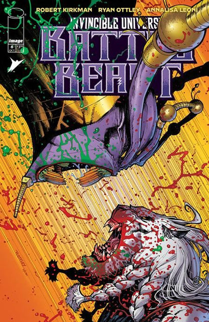 Invincible Universe Battle Beast #6 Cvr A Ryan Ottley & Annalisa Leoni Image Comics Comic Book