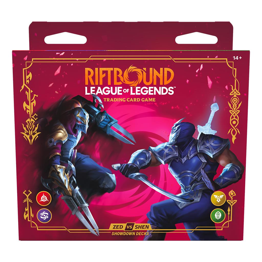 Riftbound TCG Set 4 Vendetta- Showdown Decks - Zed vs Shen By UVS Games