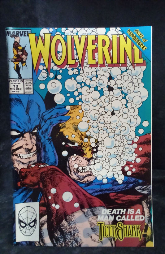 Wolverine #19 1989 Marvel Comics Comic Book
