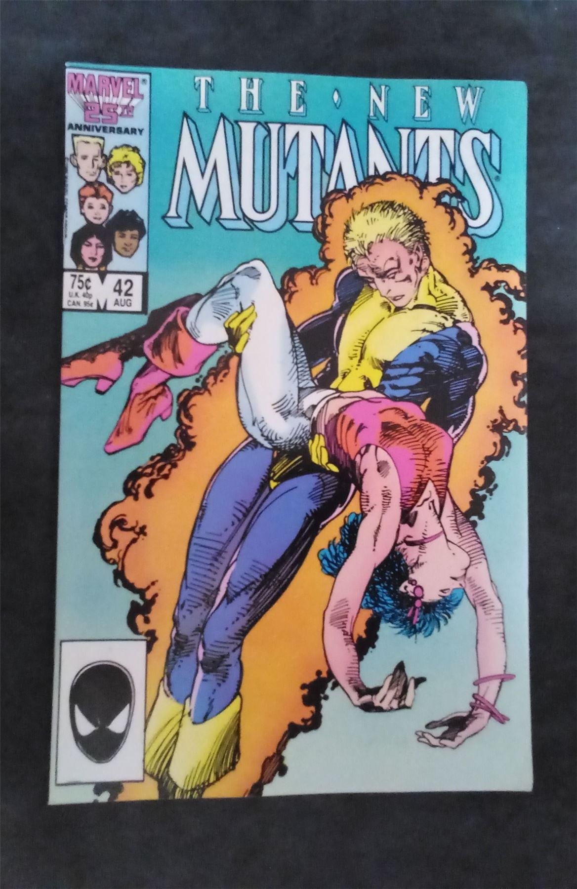 The New Mutants #42 1986 marvel Comic Book