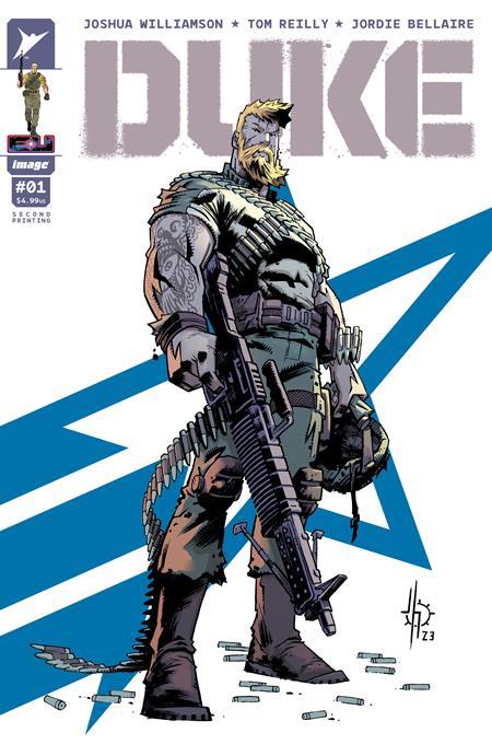 Duke #1 Second Printing Cvr A Jason Howard Image Comics Comic Book