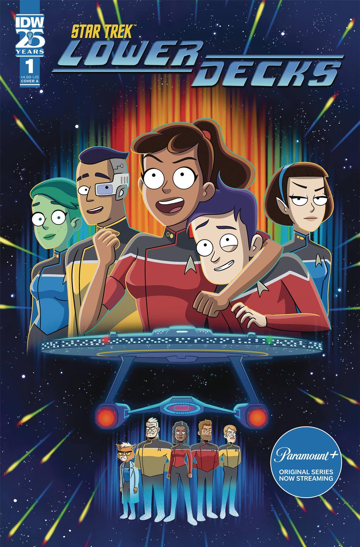 Star Trek Lower Decks #1 Cvr A Charm Idw-prh Comic Book