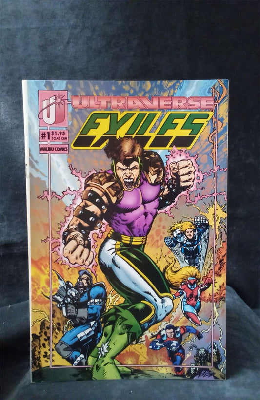 Exiles #1 1993 malibu Comic Book