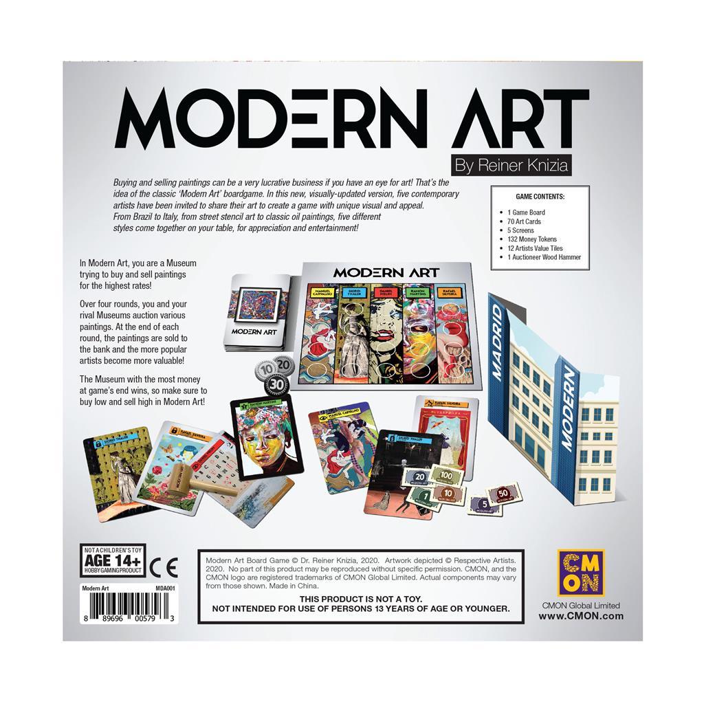 Modern Art Board Game by CMON