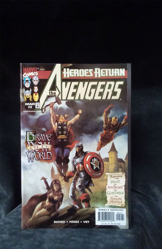 Avengers #2 Alternate Cover 1998 Marvel Comics Comic Book