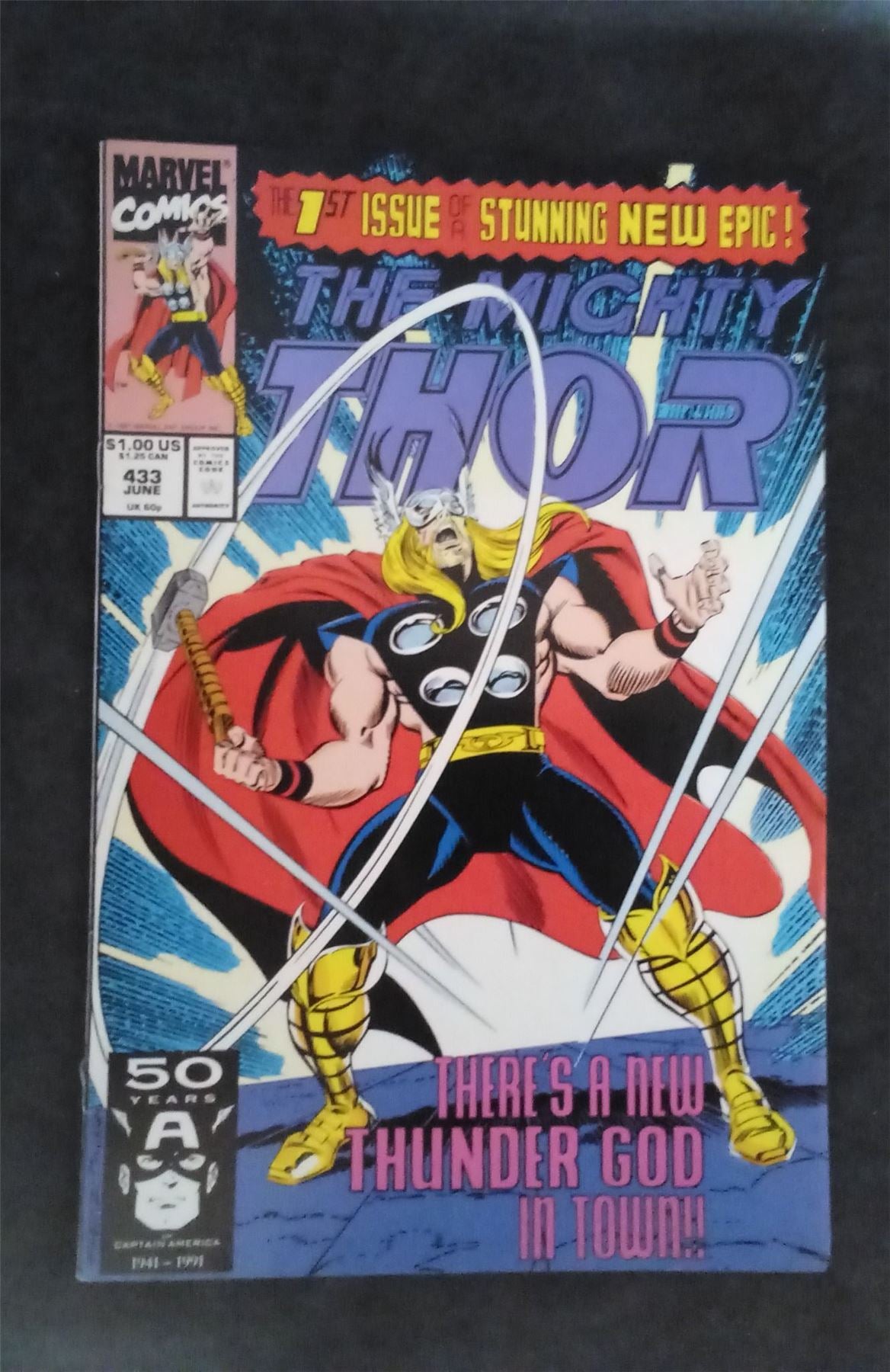 The Mighty Thor #433 1991 marvel Comic Book