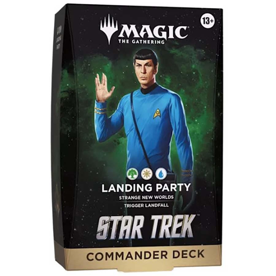 MTG TCG Star Trek- Landing Party: Commander Deck By Wizards of the Coast