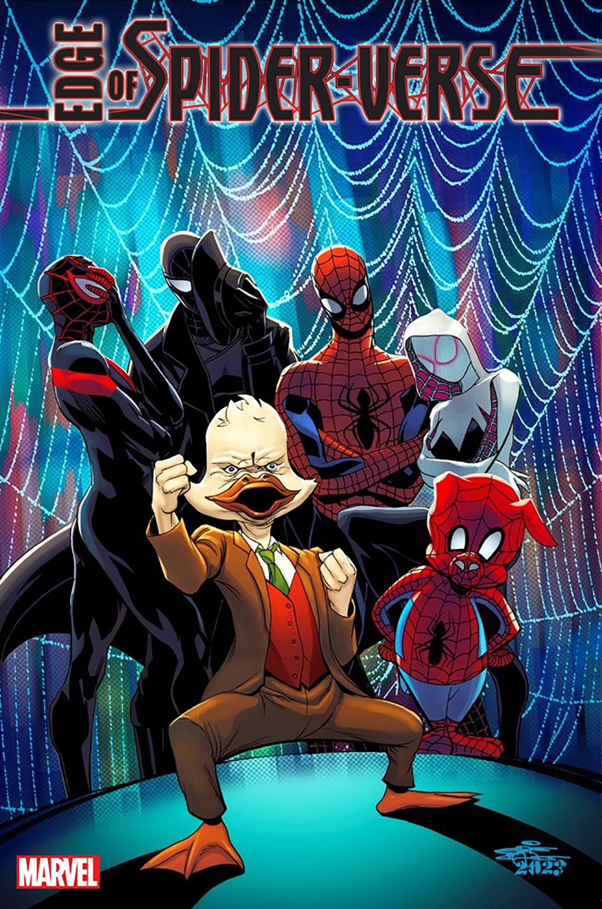 Edge Of Spider-verse #1 (of 4) Chriscross Howard The Duck Va Marvel Prh Comic Book