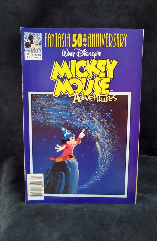 Mickey Mouse Adventures #9 1991 Disney Comic Book