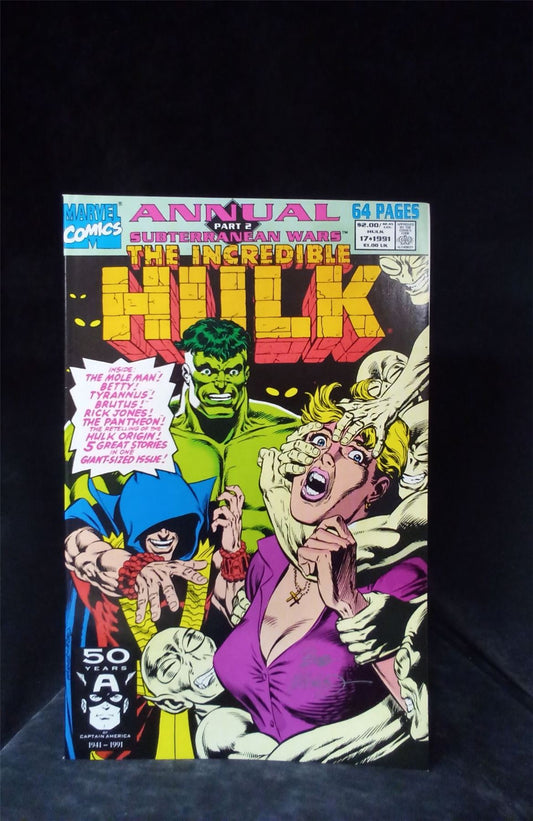 The Incredible Hulk Annual #17 1991 Marvel Comics Comic Book