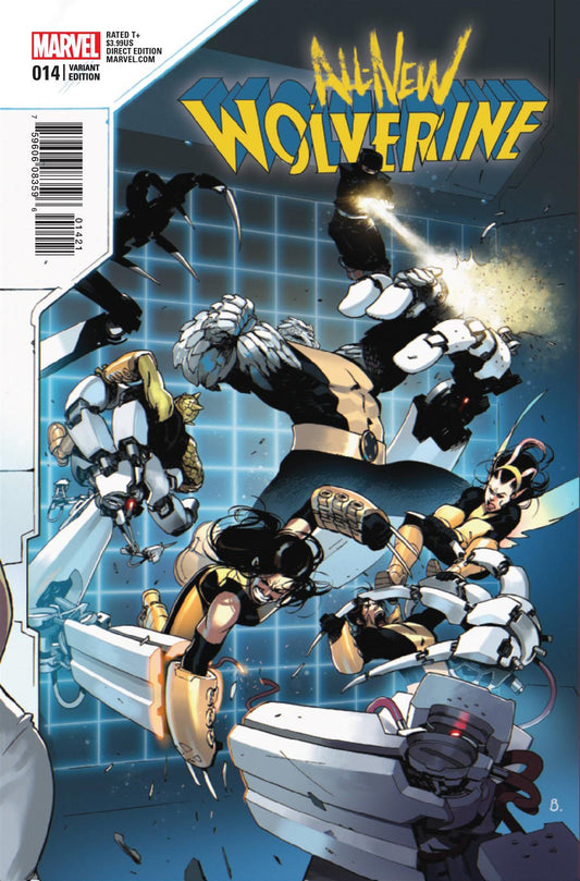All New Wolverine #14 Bengal Connecting B Var (Bengal Connecting B Var) Marvel Comics Comic Book