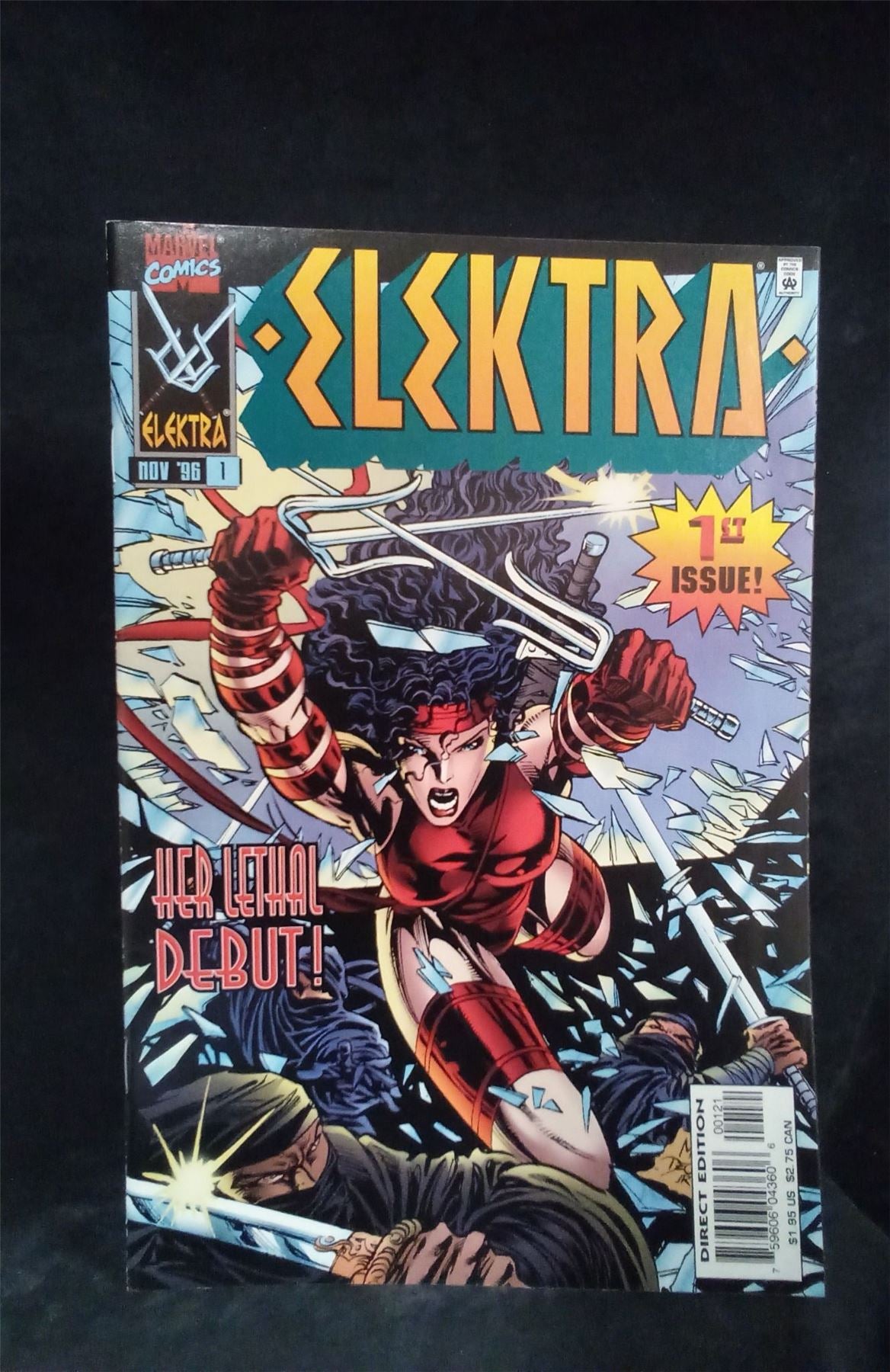 Elektra #1 Variant Cover 1996 Marvel Comics Comic Book