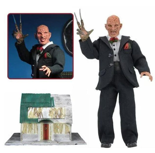 Nightmare on Elm Street Tuxedo Freddy 8-Inch Cloth Action Figure by NECA