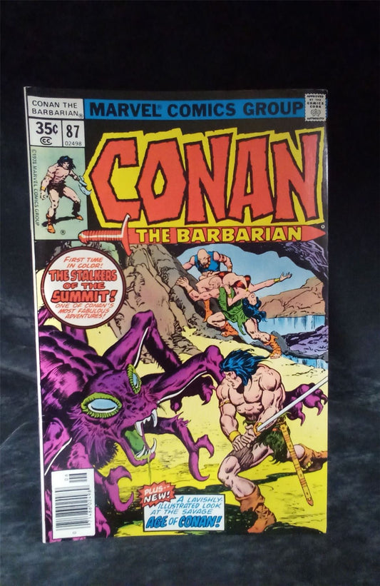 Conan the Barbarian #87 1978 marvel Comic Book