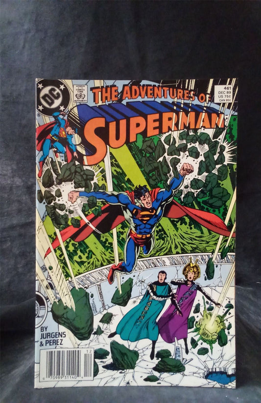 Adventures of Superman #461 1989 DC Comics Comic Book
