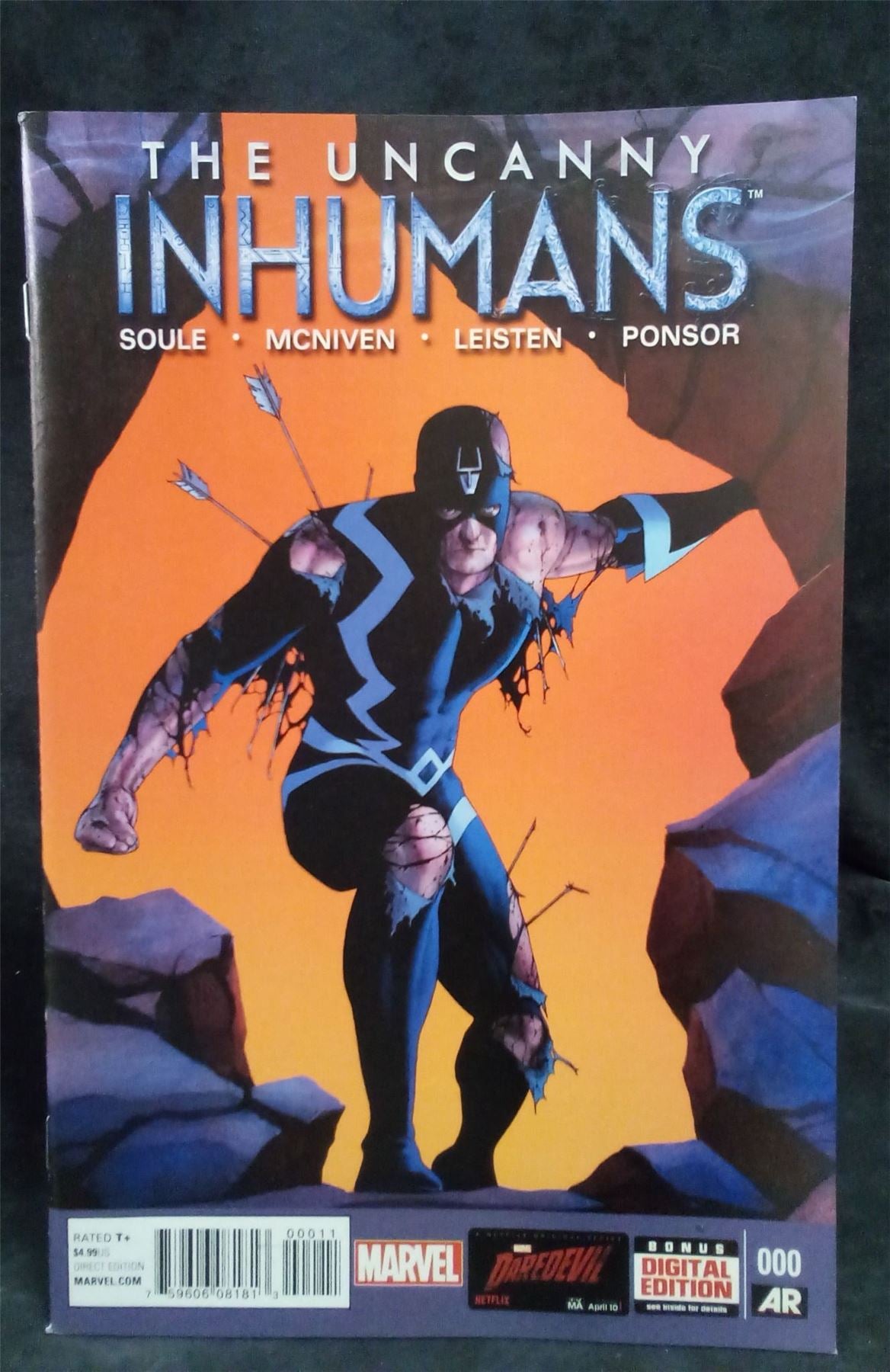 Uncanny Inhumans #0 2015 Marvel Comics Comic Book
