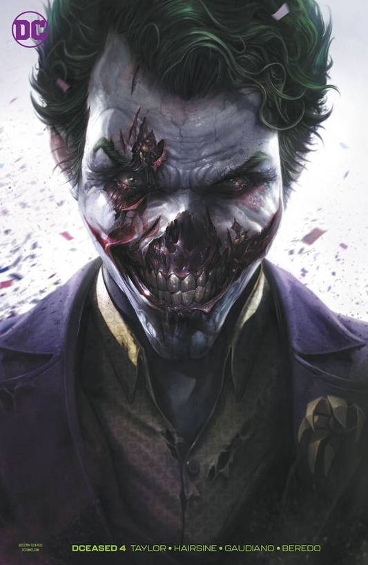 Dceased #4 (Card Stock Var Ed) DC Comics Comic Book