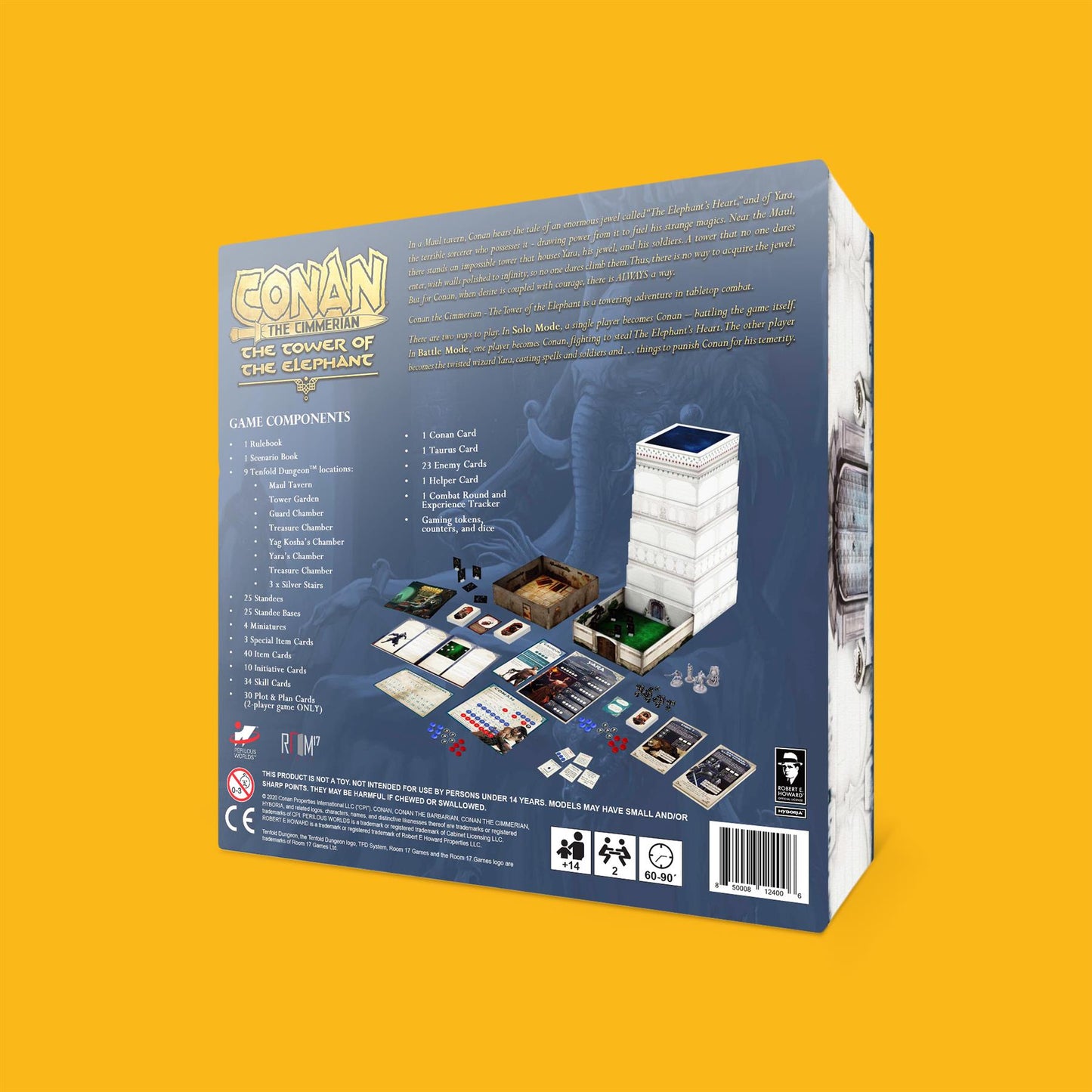 Conan The Cimmerian The Tower Of The Elephant Board Game