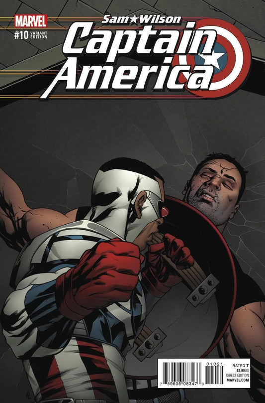 Captain America Sam Wilson #10 Cw Reenactment Var Aso (Cw Reenactment Var Aso) Marvel Comics Comic Book