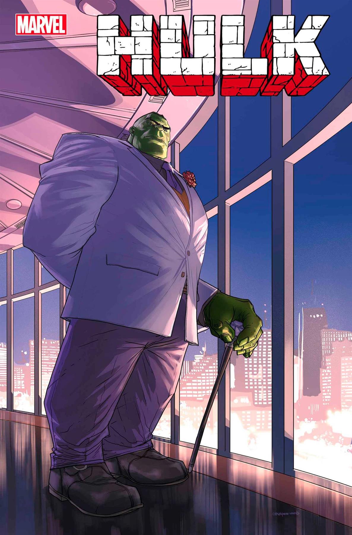 Hulk #2 Woods Devils Reign Villain Var (Woods Devils Reign Villain Var) Marvel Prh Comic Book 2021