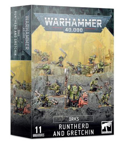 Warhammer 40k- Orks Runtherd and Gretchin 50-16 by Games Workshop