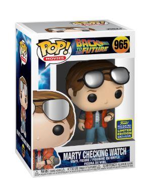 Funko POP! Movies: Back to the Future - Marty Checking Watch (2020 Summer Convention Exclusive)