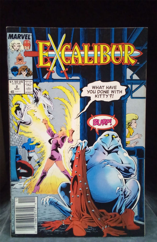 Excalibur #2 1988 Marvel Comics Comic Book