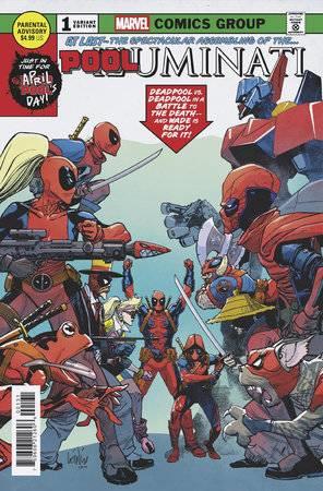 Pooluminati #1 Leiinil Yu Var  Marvel Prh Comic Book 2025
