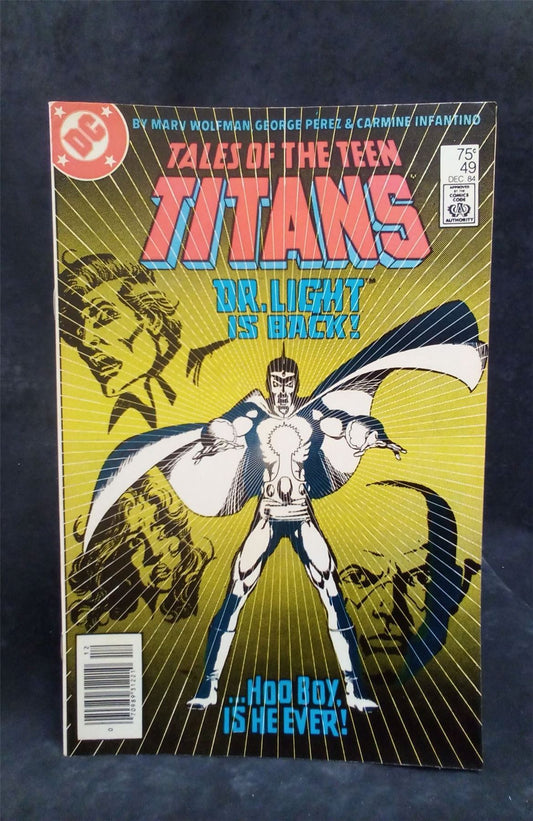 Tales of the Teen Titans #49 1984 DC Comics Comic Book