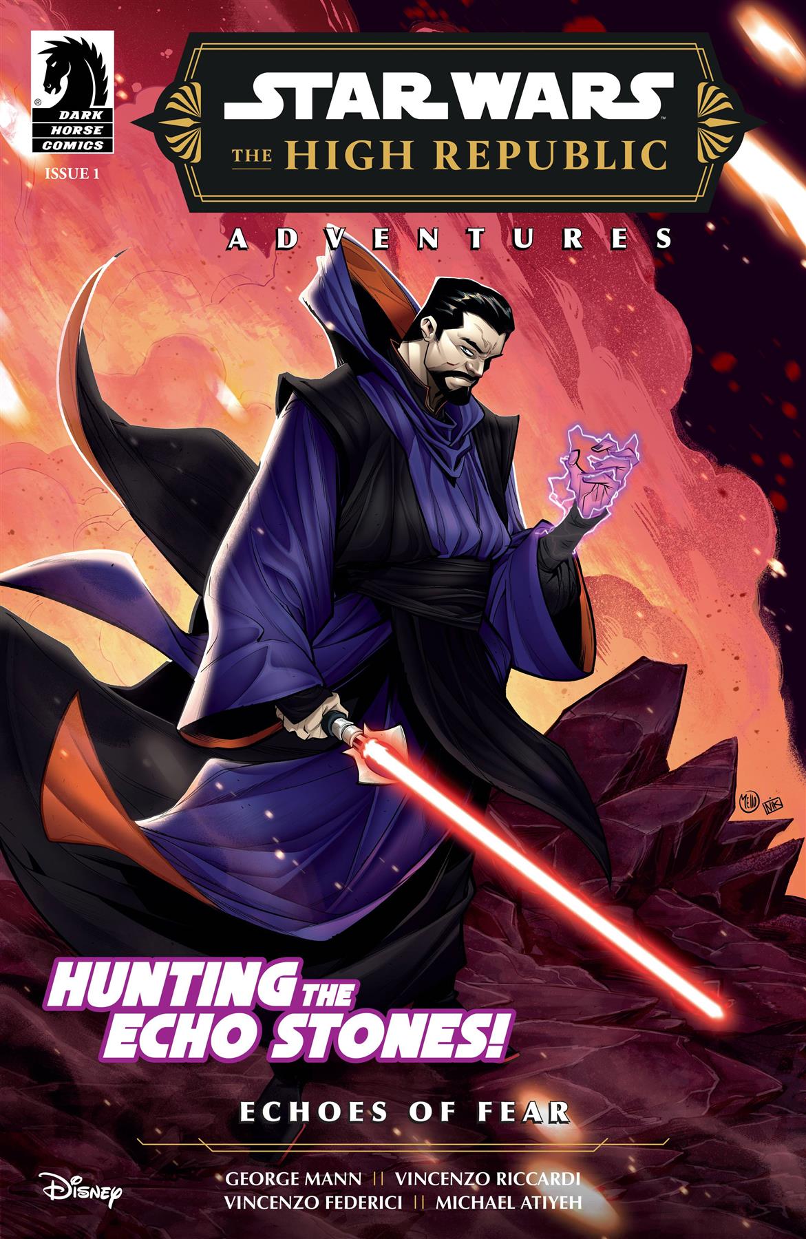Star Wars High Republic Adv Echoes Of Fear #1 Dark Horse Prh Comic Book
