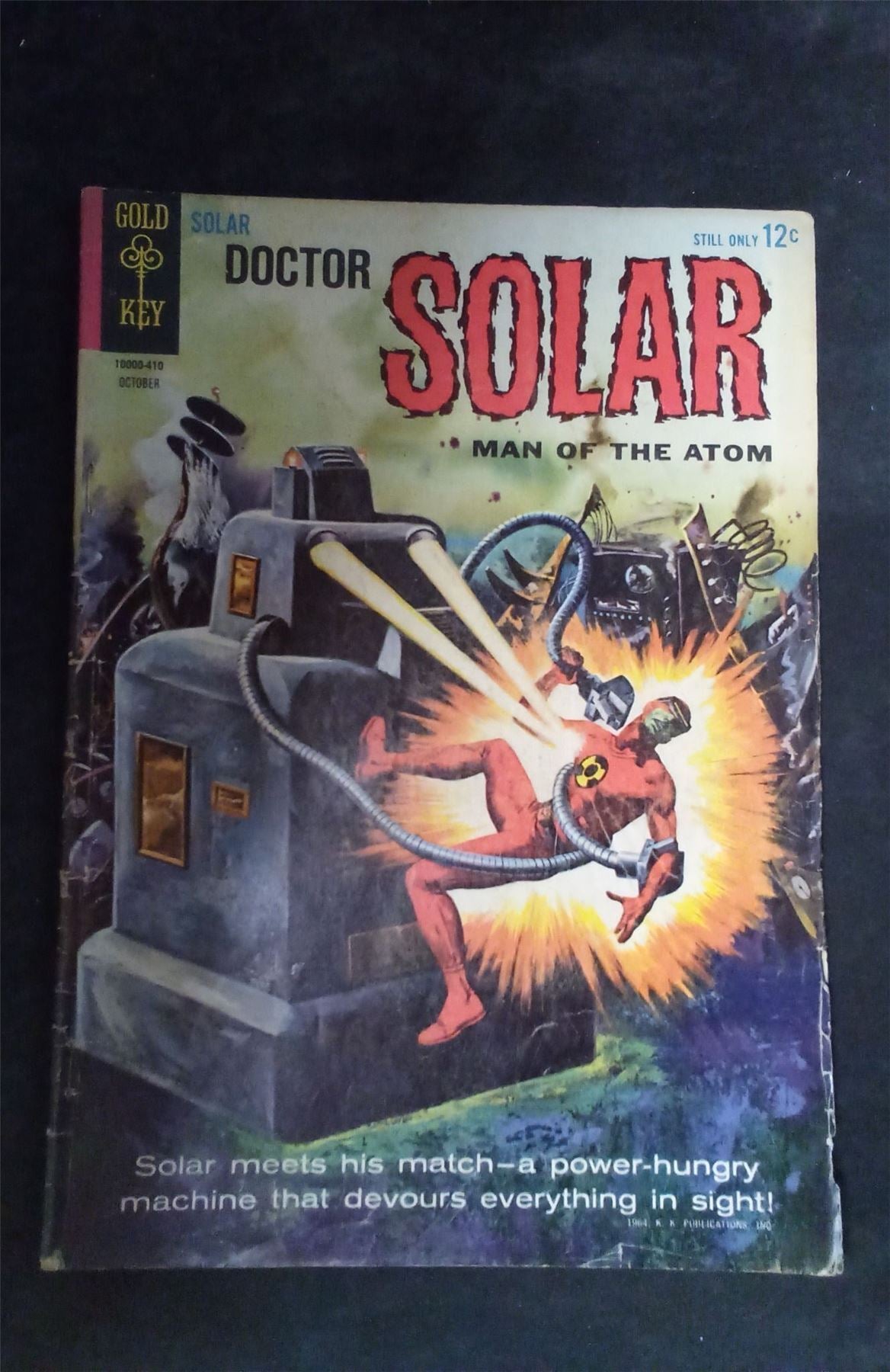 Doctor Solar, Man of the Atom #9 1964 Gold Key Comics Comic Book