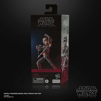 Star Wars Bad Batch Black Ser 6in Omega Mercenary Gear Action Figure
