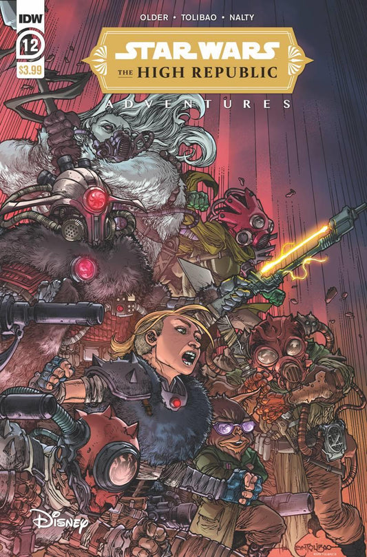 Star Wars High Republic Adventures #12 Cvr A Tolibao (Cvr A Tolibao) Idw Publishing Comic Book 2022