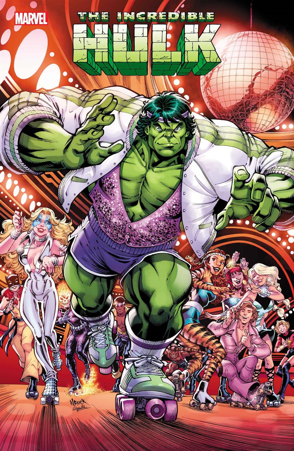 Incredible Hulk #15 Todd Nauck Disco Dazzler Var Todd Nauck Disco Dazzler Var Marvel Prh Comic Book 2024