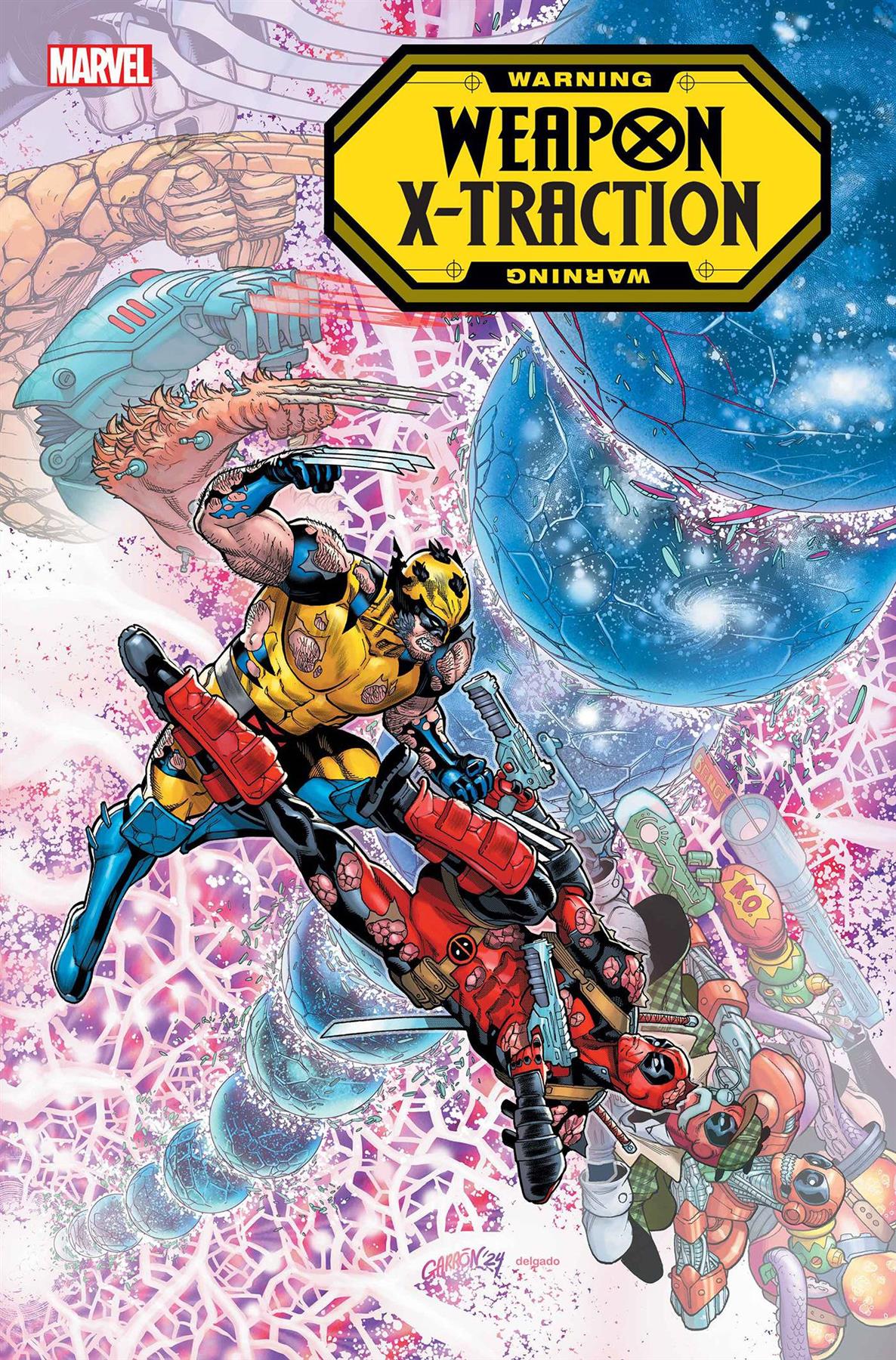 Deadpool Wolverine Weapon X-traction #1  Marvel Prh Comic Book 2024